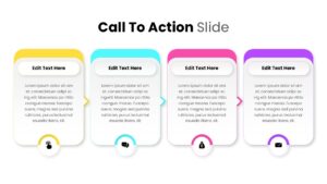 Call to Action Slide Powerpoint Template