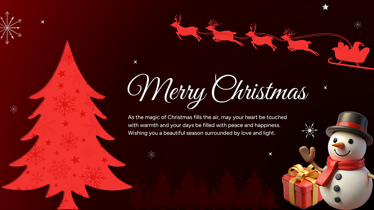 Christmas Card Template