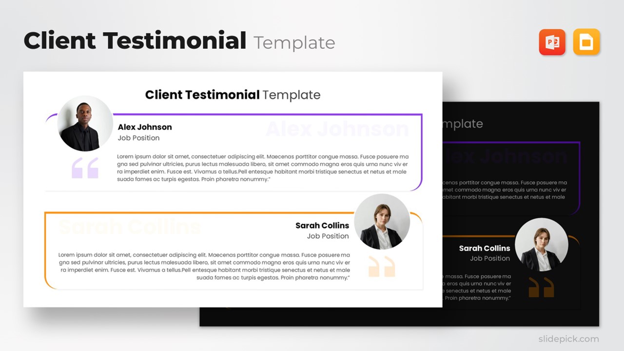 Client Testimonial Template