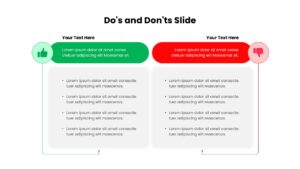Do's and Don'ts PowerPoint Template