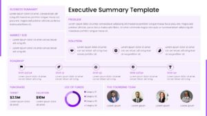 Executive Summary PowerPoint Template