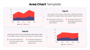 Free Area Chart Powerpoint Template