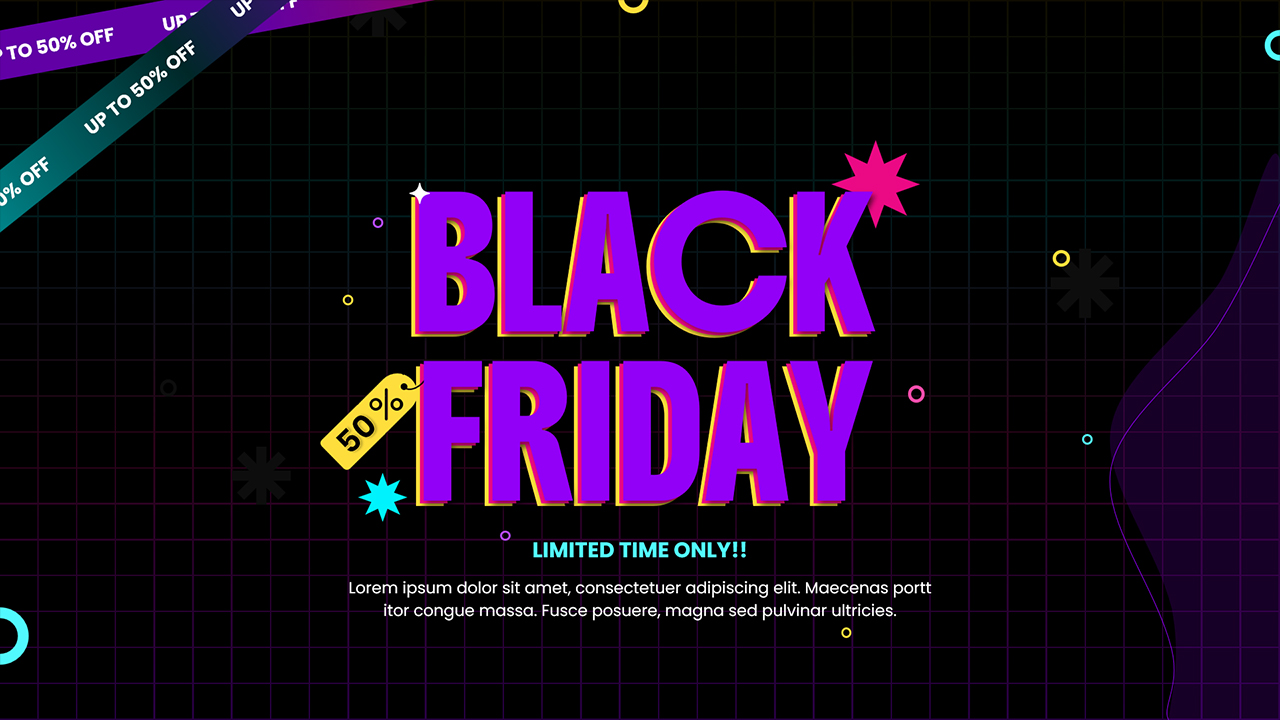 Free Black Friday Slides PowerPoint Template