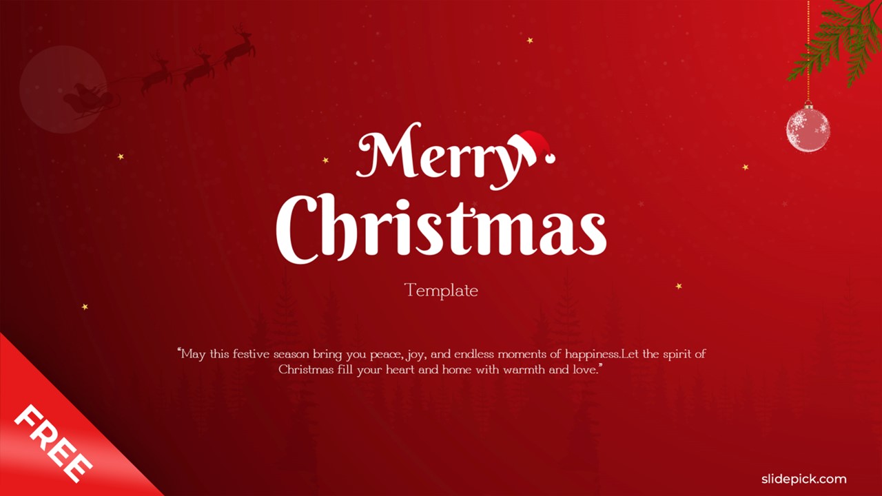 Free Christmas Template