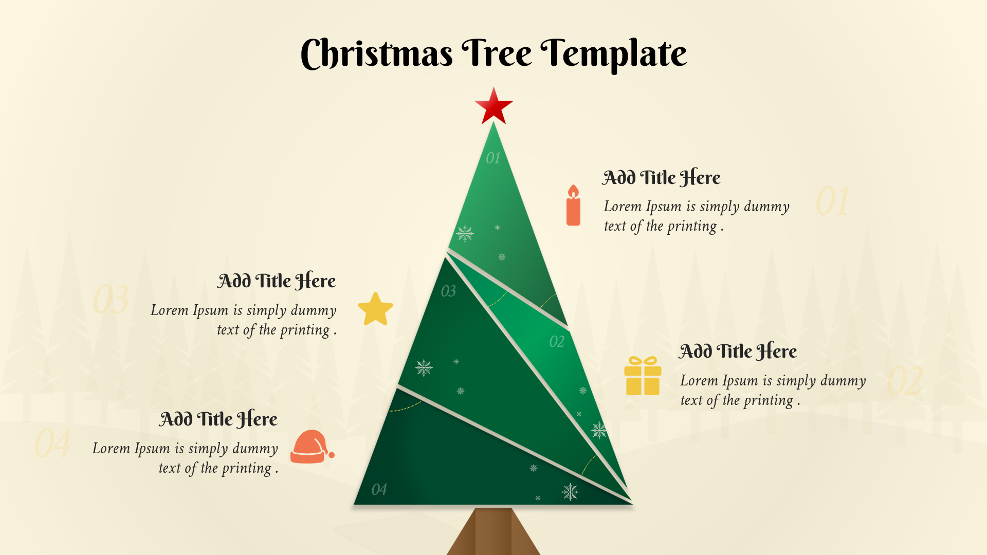 Free Christmas Tree Infographic