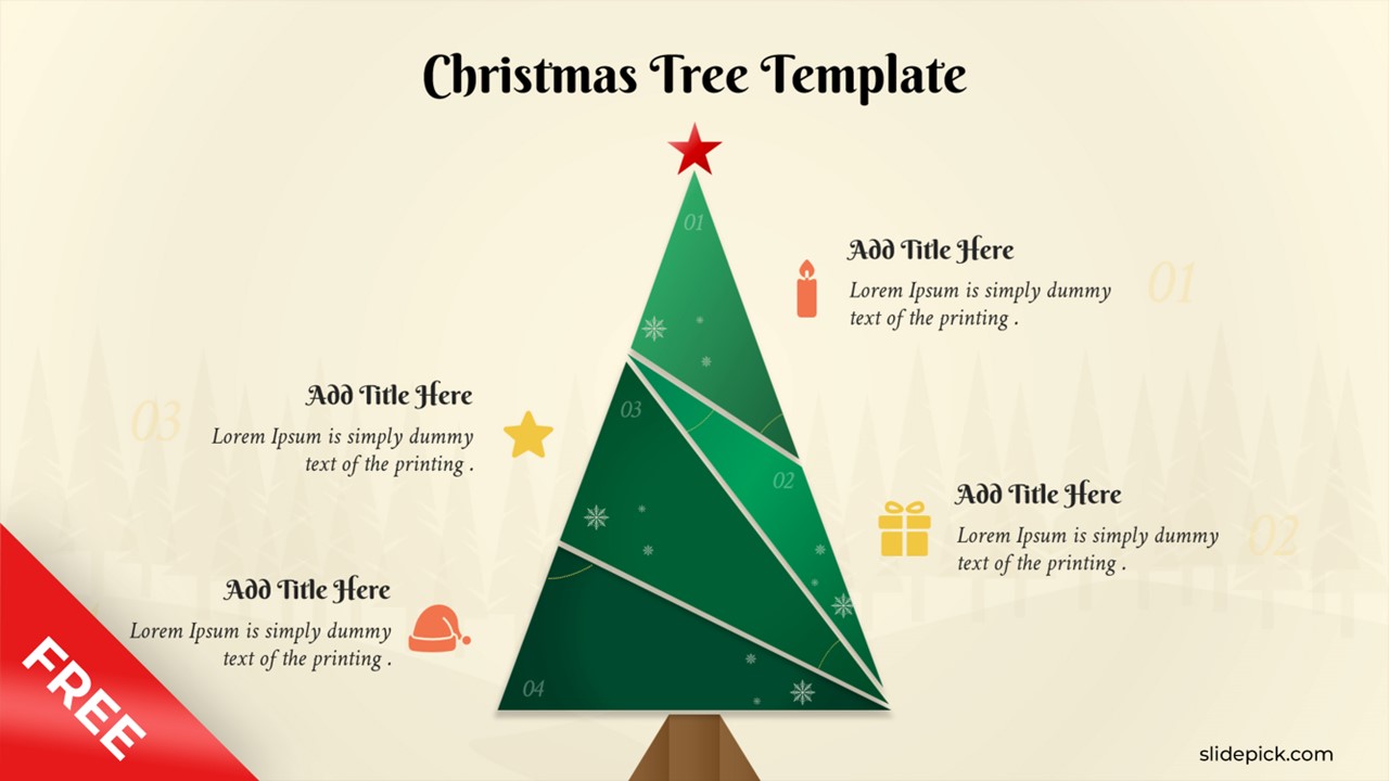 Free Christmas Tree Template