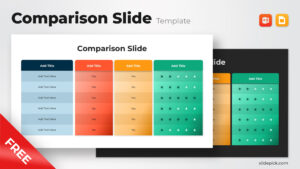Free Comparison Slide