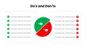 Free Do's and Don'ts PowerPoint Template