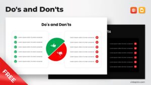 Free Do's and Don'ts Template