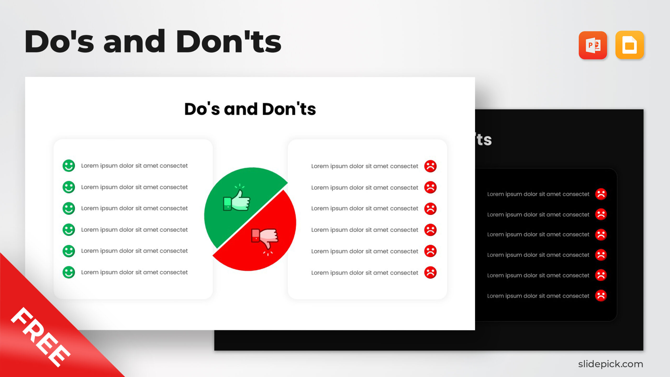 Free Do's and Don'ts Template