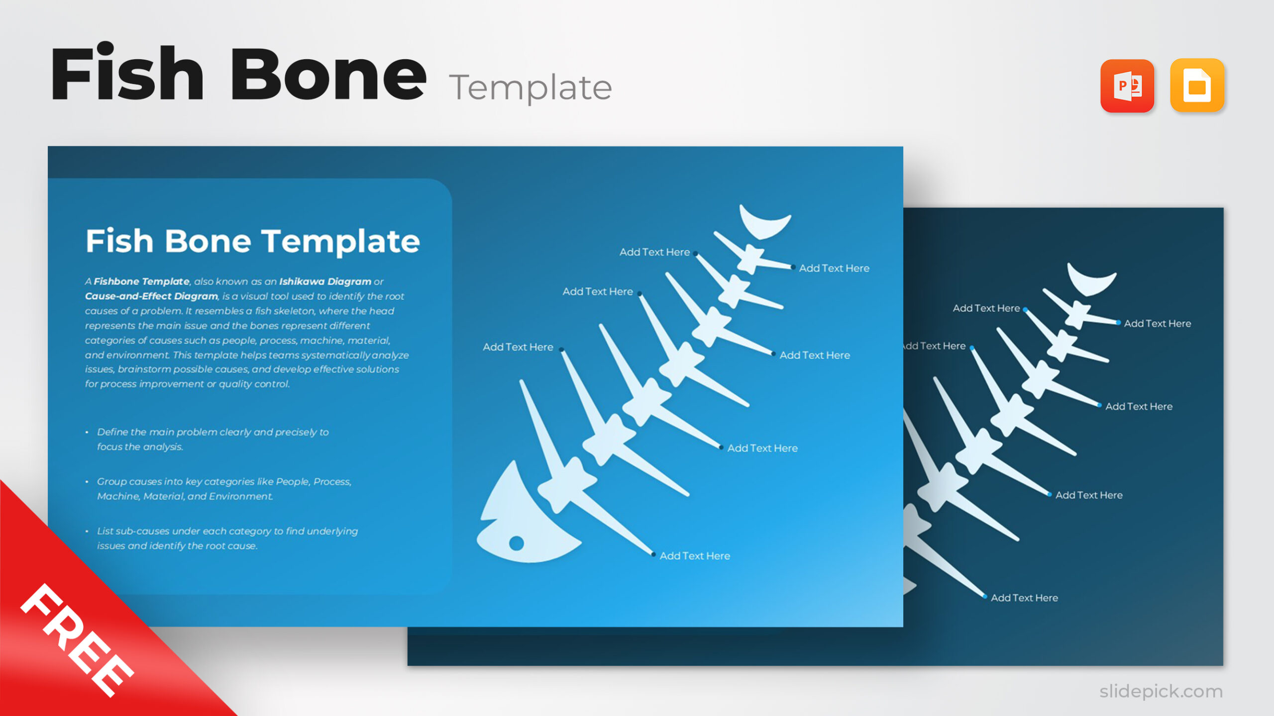 Free Fish Bone Template