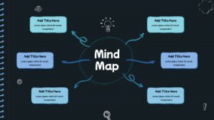 Free Mind Map Template Dark
