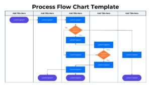 Free Process Flow Chart Slide