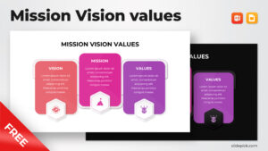 Free mission vision values powerpoint