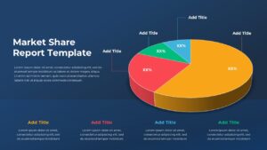 Market Share Report Template Dark