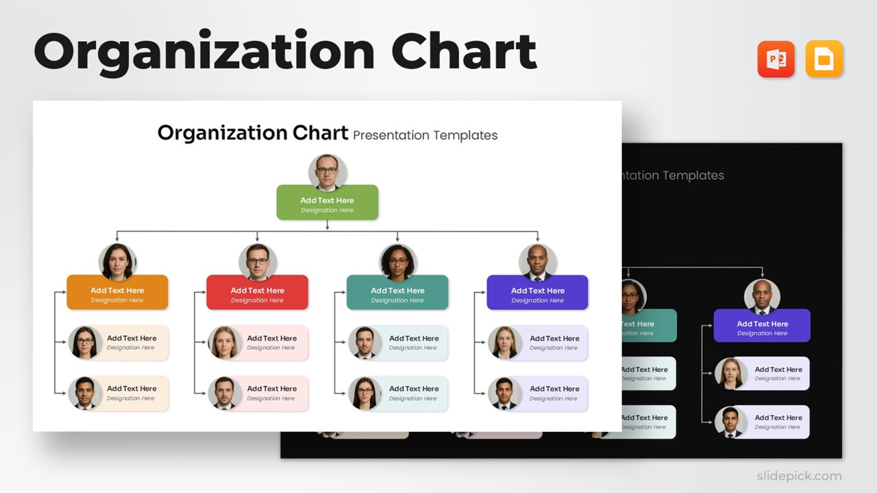 Organization Chart PowerPoint Template