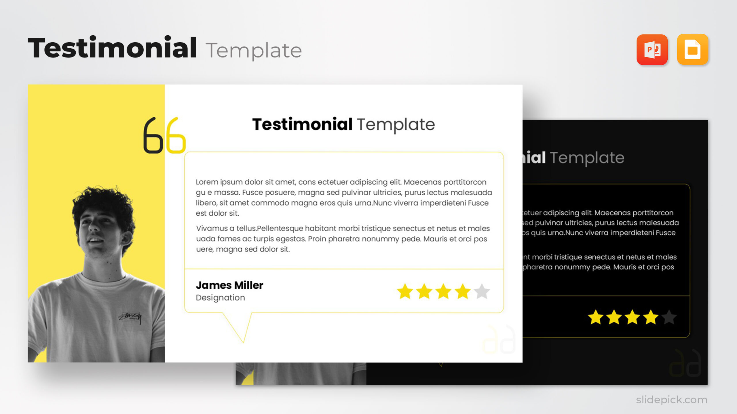 Testimonial Template