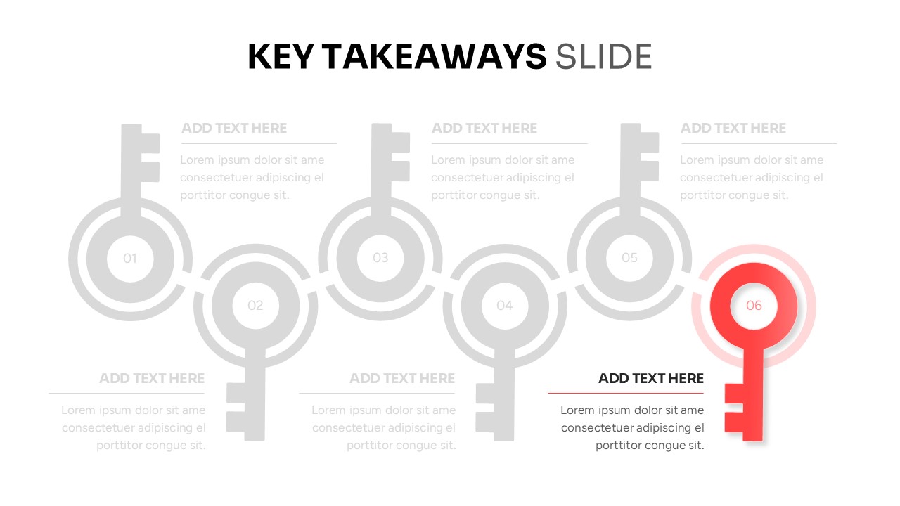 key takeaways Template