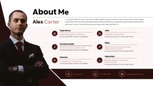 About Me PowerPoint Template