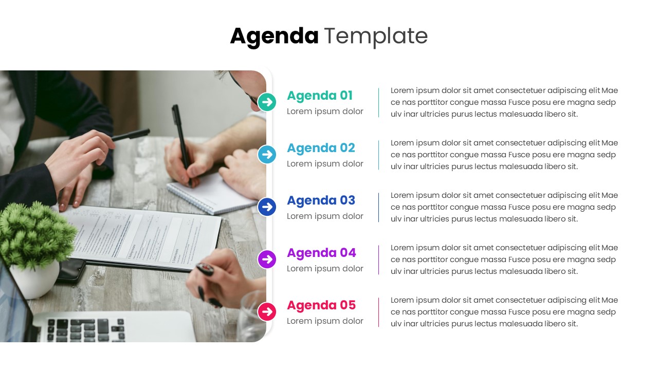 Agenda PowerPoint Template