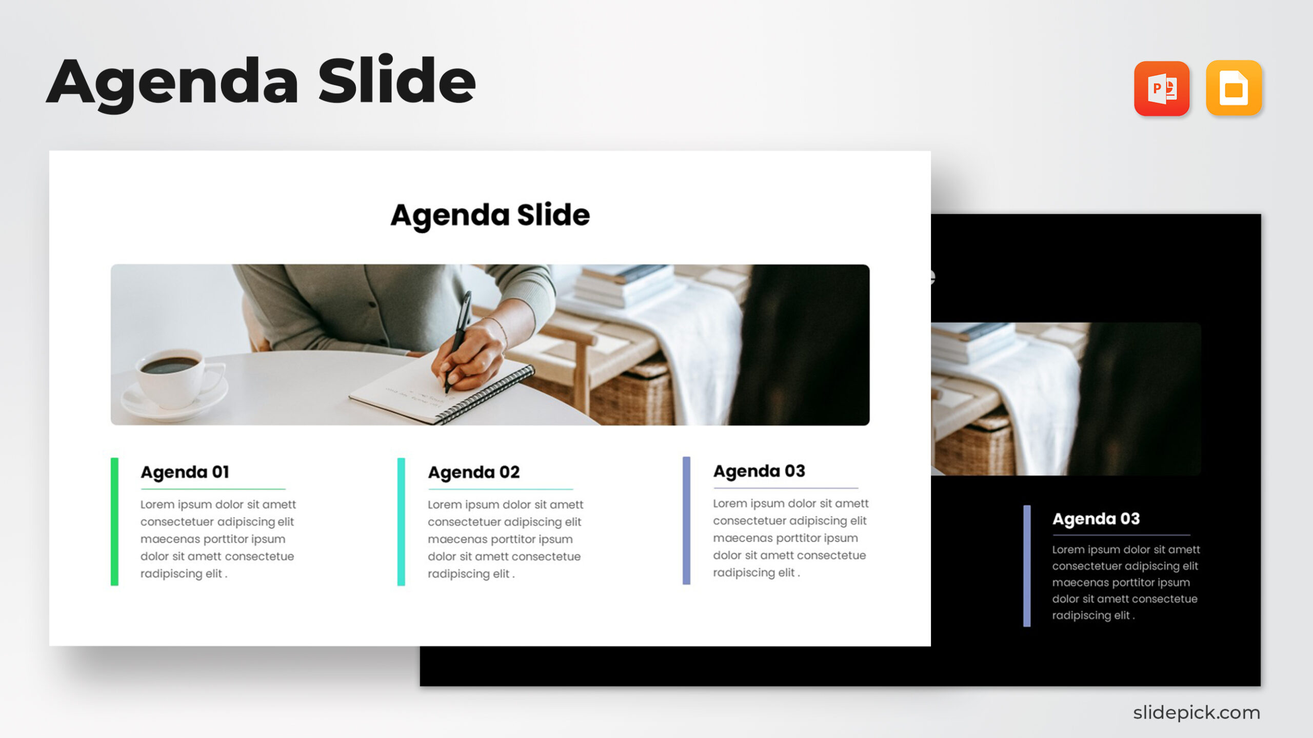 Agenda Slide