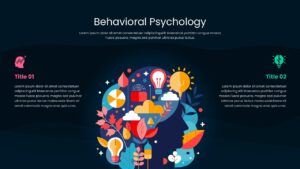 Behavioral Psychology PPT Dark Template
