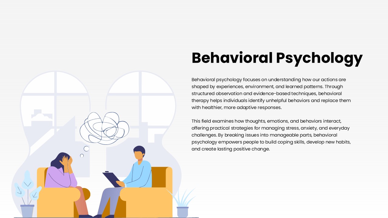 Behavioral Psychology PowerPoint Template