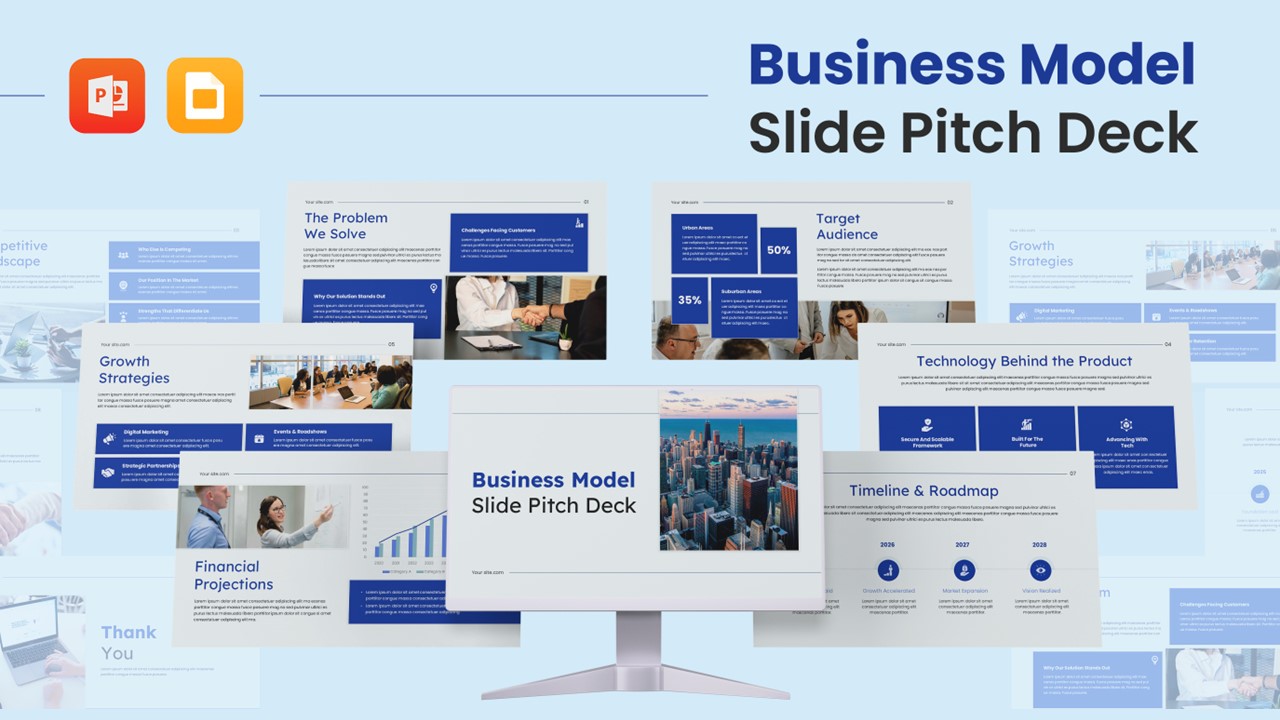 Business Model Slide Pitch Deck