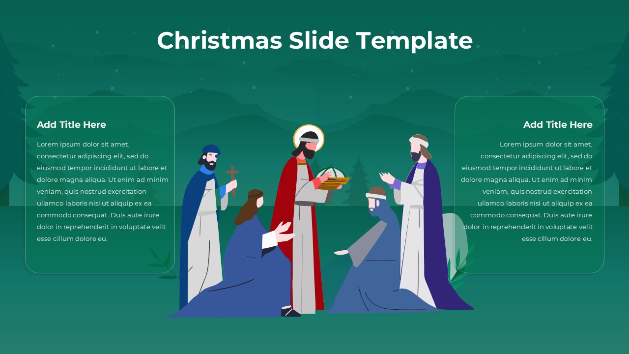 Christmas Slide Template