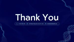 Dark Blue Thankyou Slide