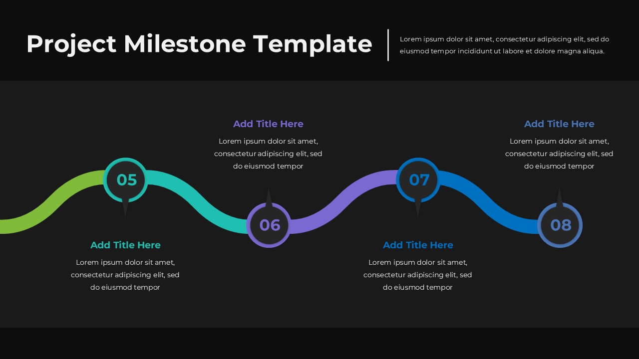 Dark Project Milestone Slide