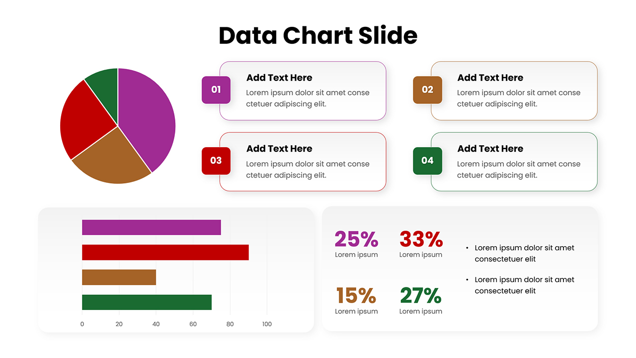 Data Chart PowerPoint Template