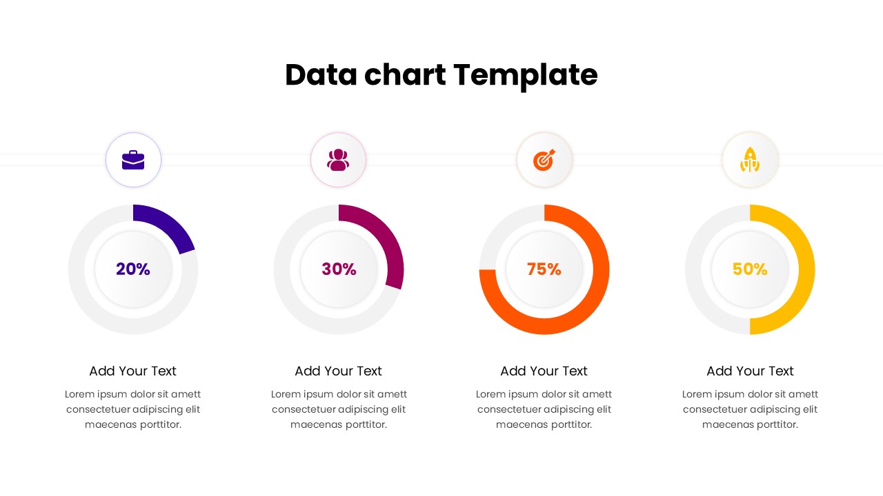 Data Chart PowerPoint Template
