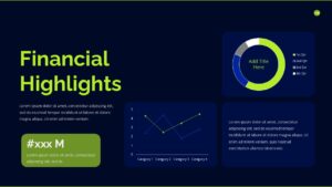 Financial Highlights PowerPoint & Google Slides