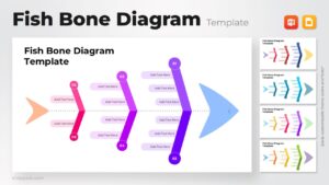 Fish Bone Diagram Template
