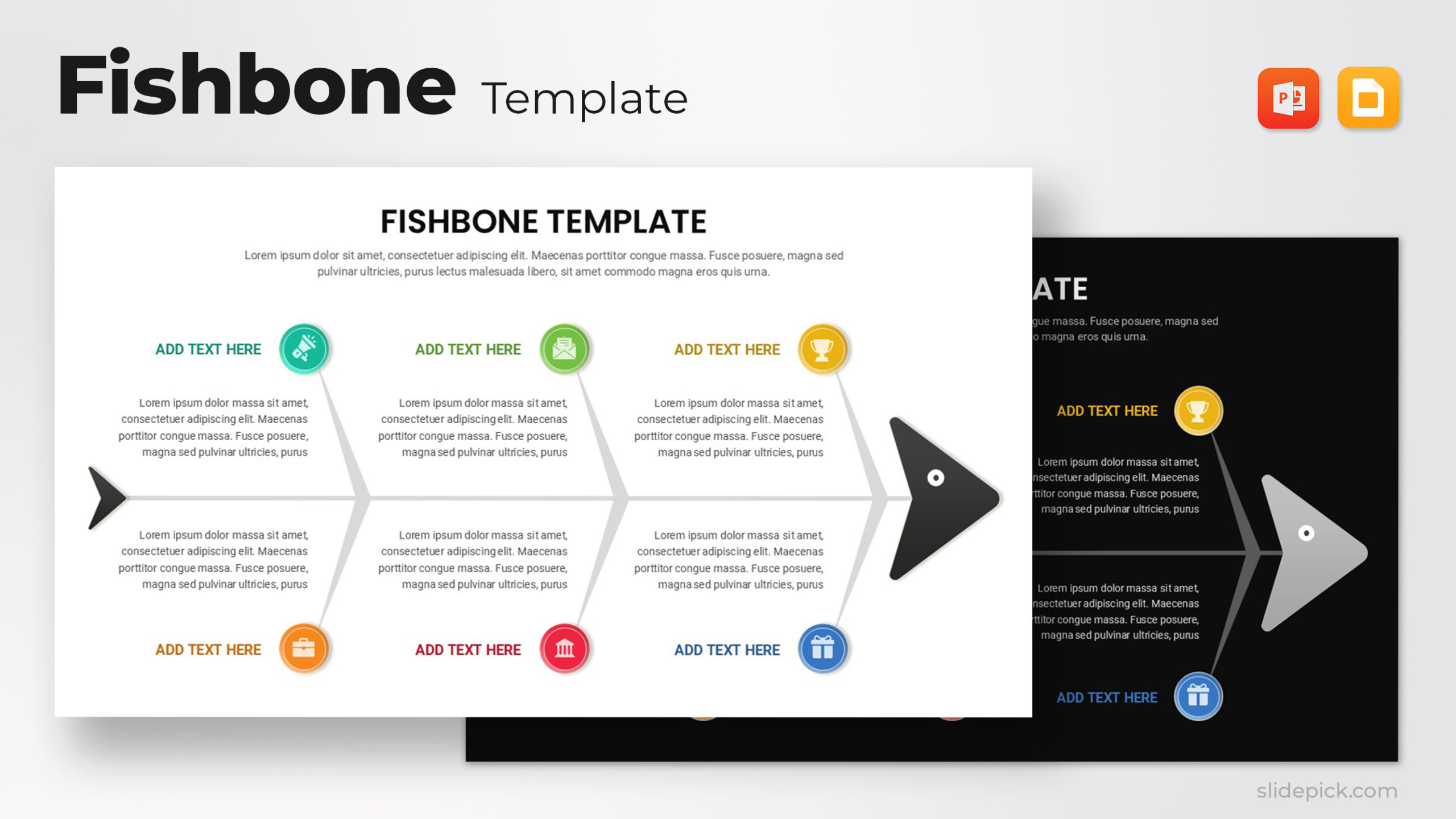 Fishbone Template Powerpoint