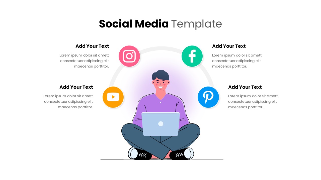 Free Social Media PowerPoint Template