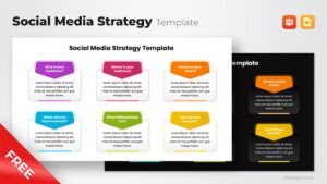 Free Social Media Strategy Template Powerpoint