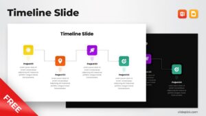 Free Timeline Slide