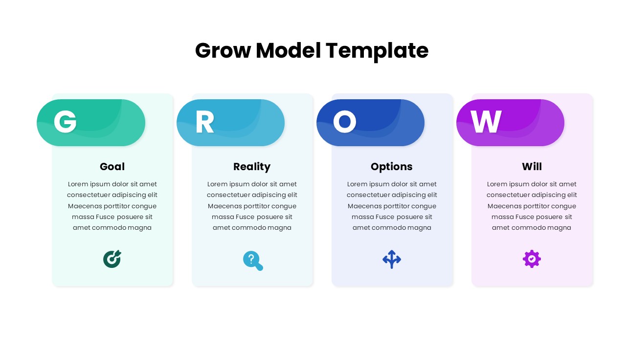 Grow Model PowerPoint Template