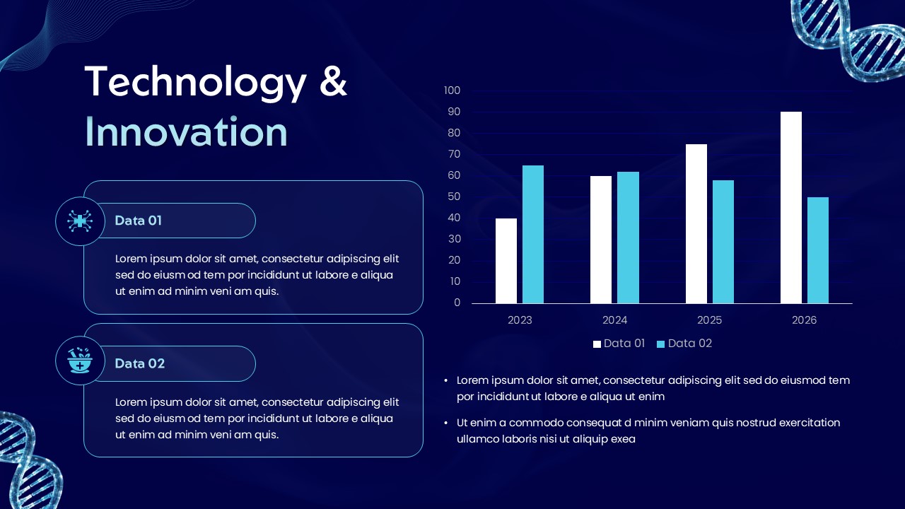 Healthcare Presentation Technology Slide
