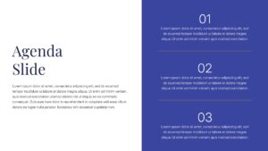 McKinsey Presentation Free Agenda Slide