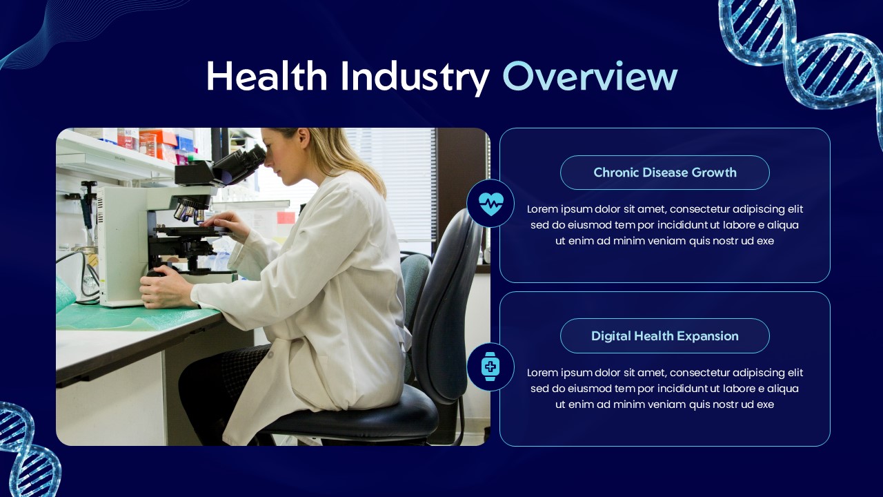Medical Presentation Health Industry Google Slides