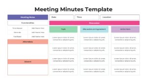 Meeting Minutes Template