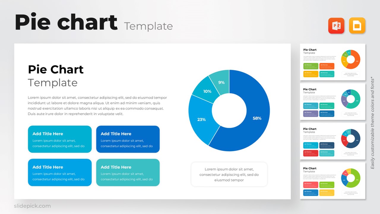 Pie Chart in Powerpoint