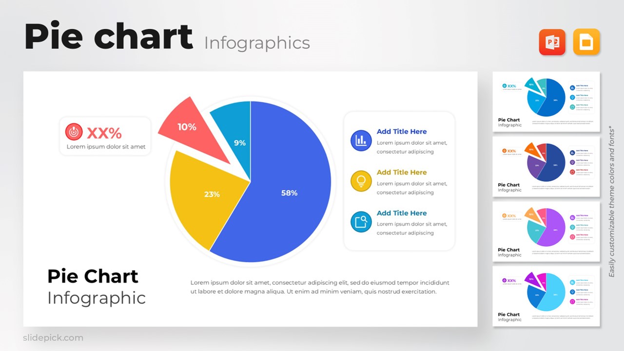 Pie chart Powerpoint