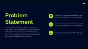 Problem Statement PowerPoint & Google Slides