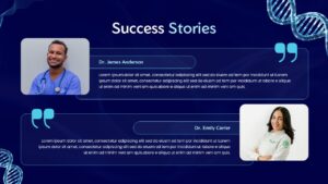 Success Stories Medical Presentation Slide
