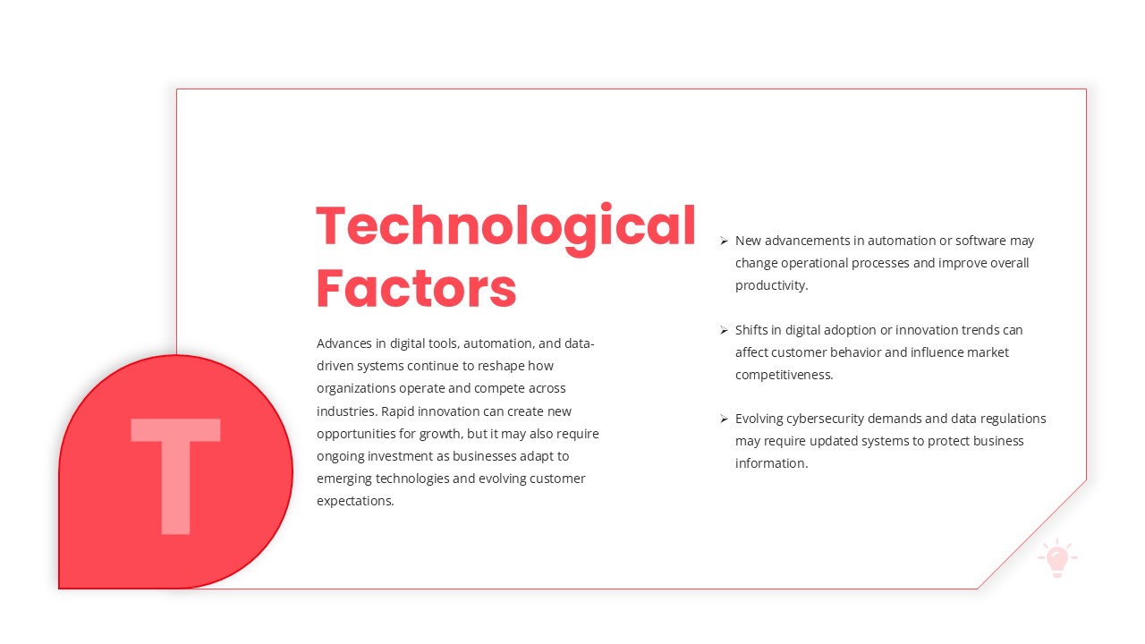 Technological Factors Analysis Template