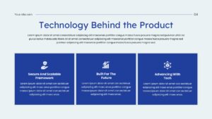 Technology Behind The Product PowerPoint & Google Slides
